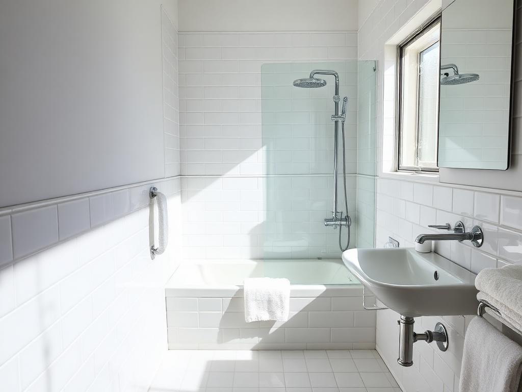 Spotless bathroom