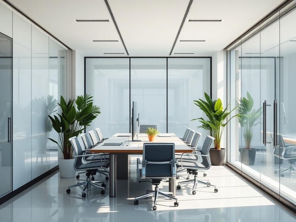Modern clean office